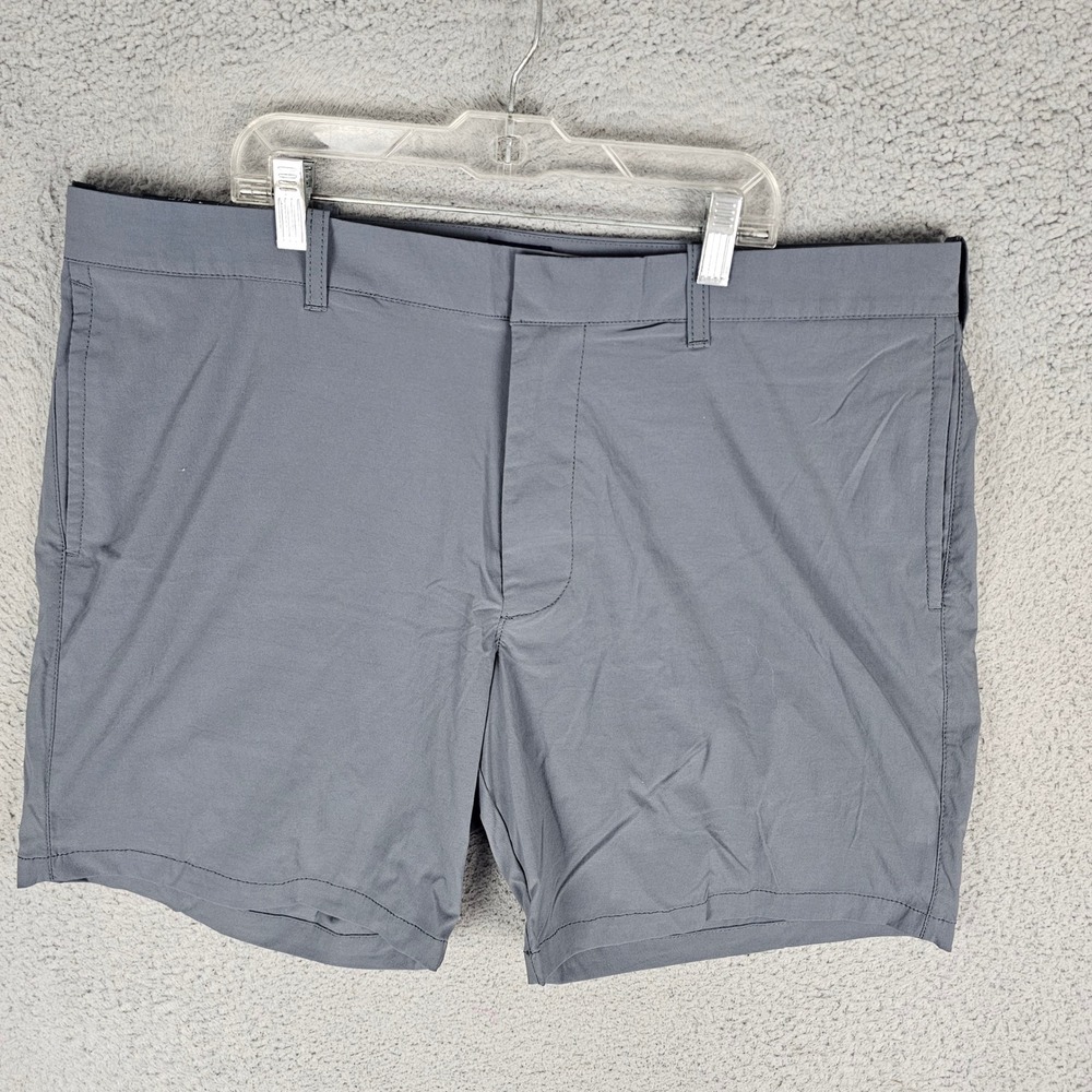 J.Crew Shorts Mens 38 Grey Flex Reade Tech Stretch Flat Front L4612